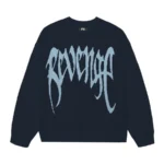 ARCH LOGO KNIT NAVY/LIGHT BLUE