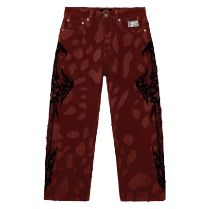 BLOODTHORN BORO DENIM RED