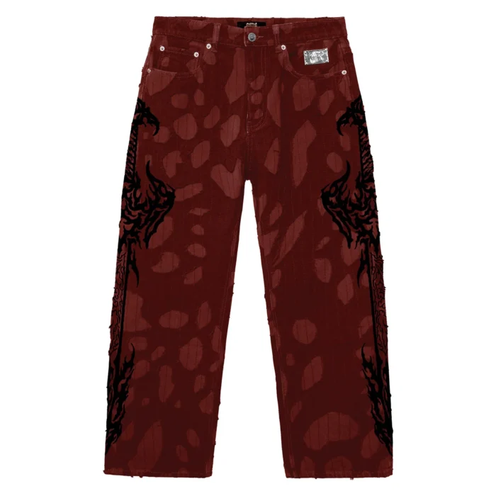 BLOODTHORN BORO DENIM RED