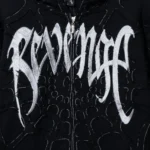 SPIDER WEB ZIP BLACK/SILVER