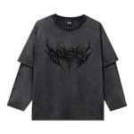 METAL DOUBLE LAYER LONG SLEEVE VINTAGE
