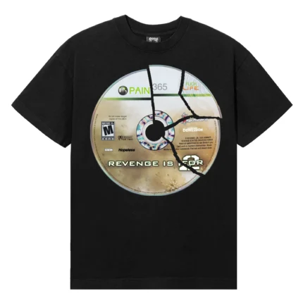 NO RUSSIAN TEE BLACK