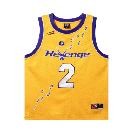 BULLETS BASKETBALL JERSEY YELLOW