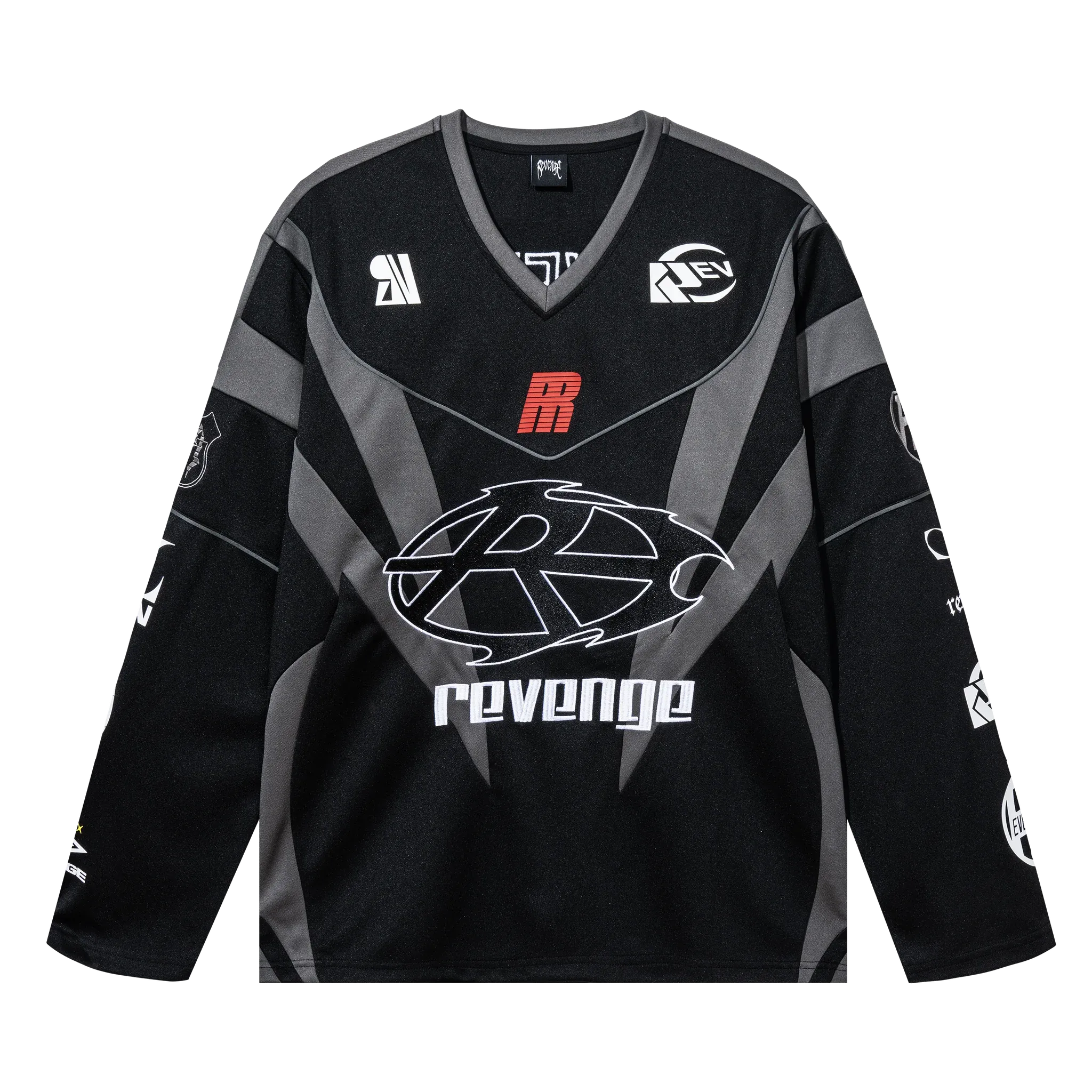 REVENGE RACER PATCH JERSEY BLACK