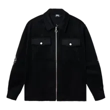 THORN CHERUB EMBROIDERED FLANNEL JACKET