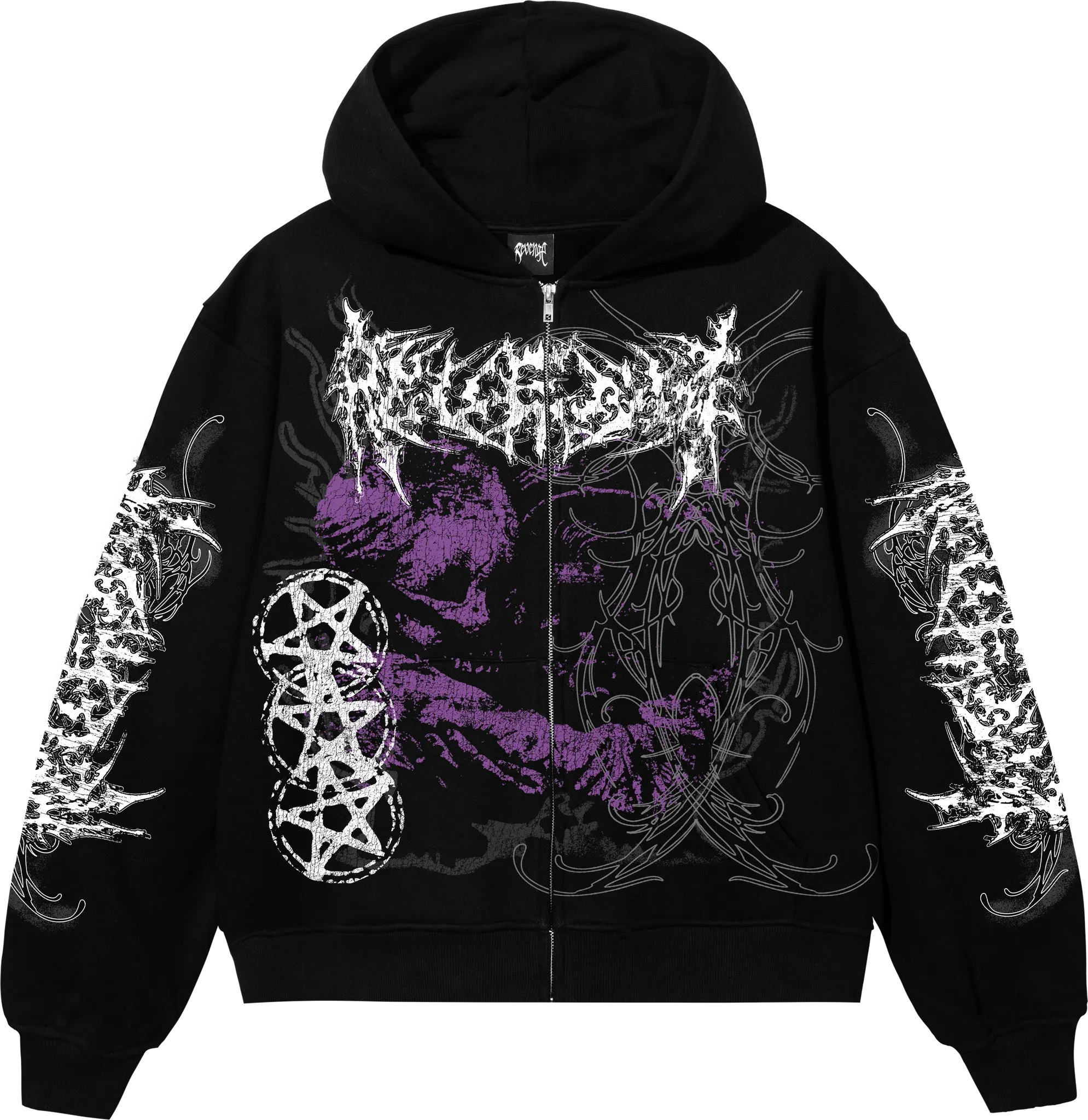 ABANDONED ZIP BLACK/PURPLE