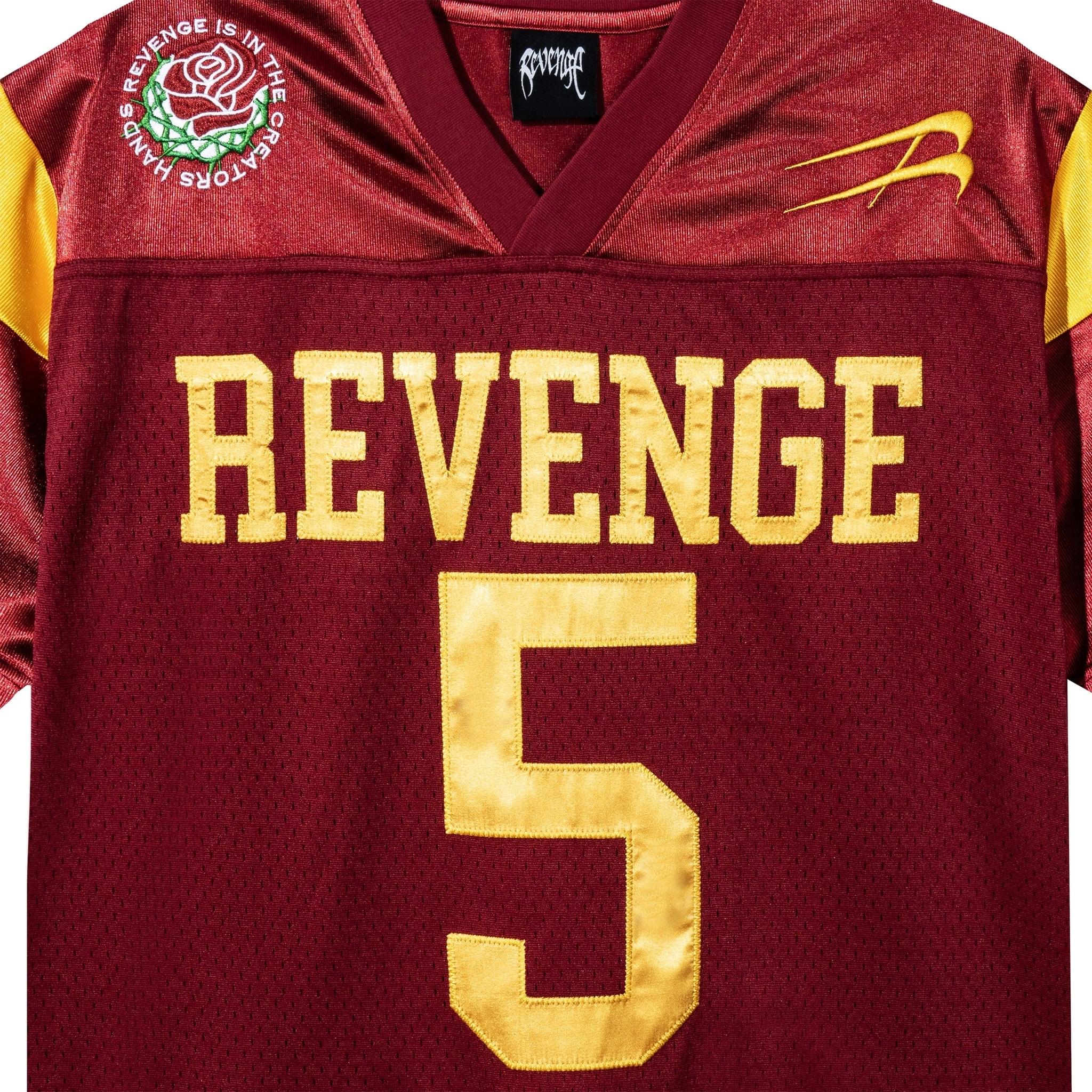 ROSE FOOTBALL JERSEY CARDINAL RED