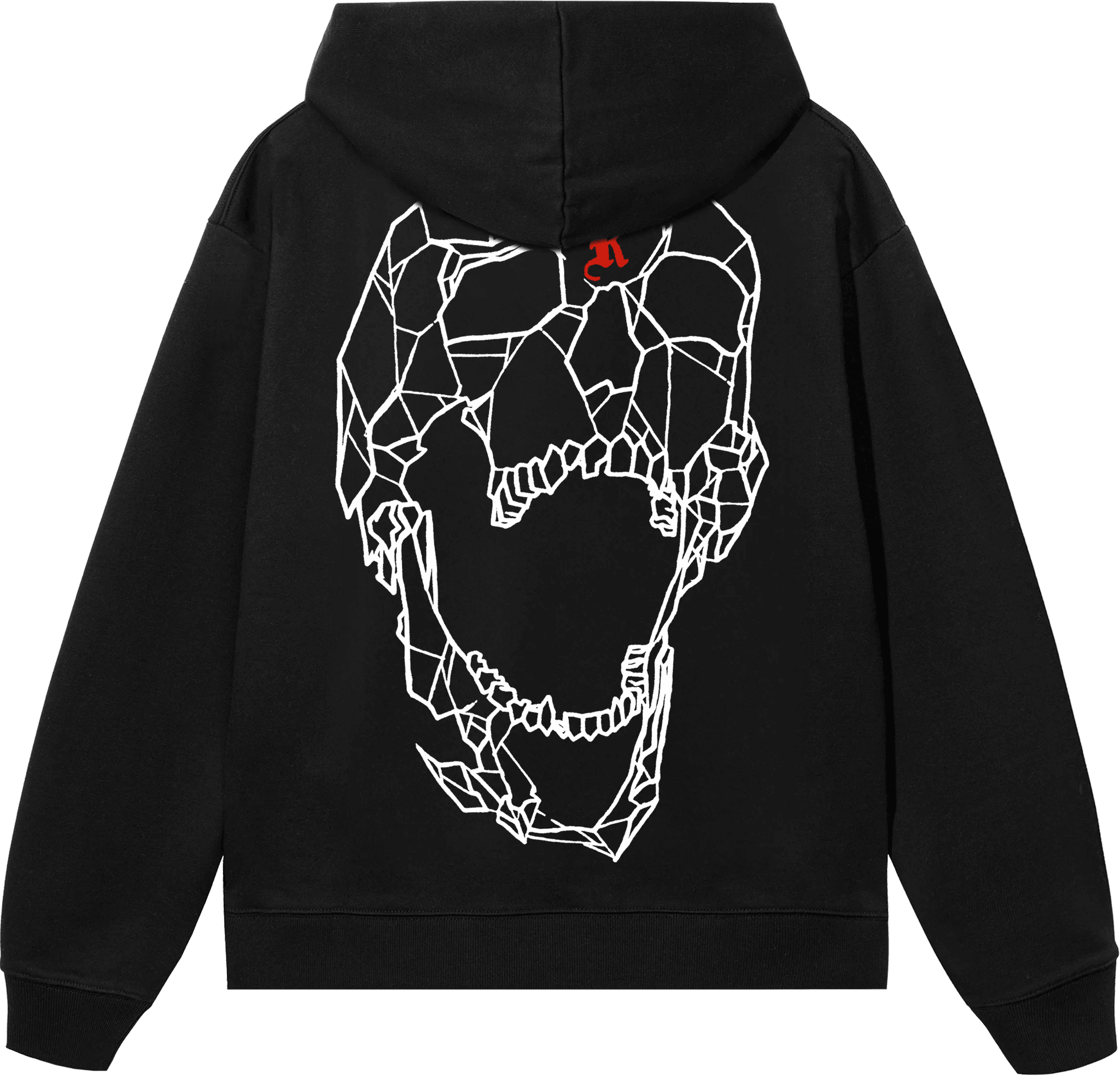 SPIDER ARCH HOODIE BLACK/RED